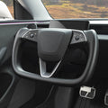 Tesevo Yoke Plaid Steering Wheel for  Model 3 Highland - Tesevo