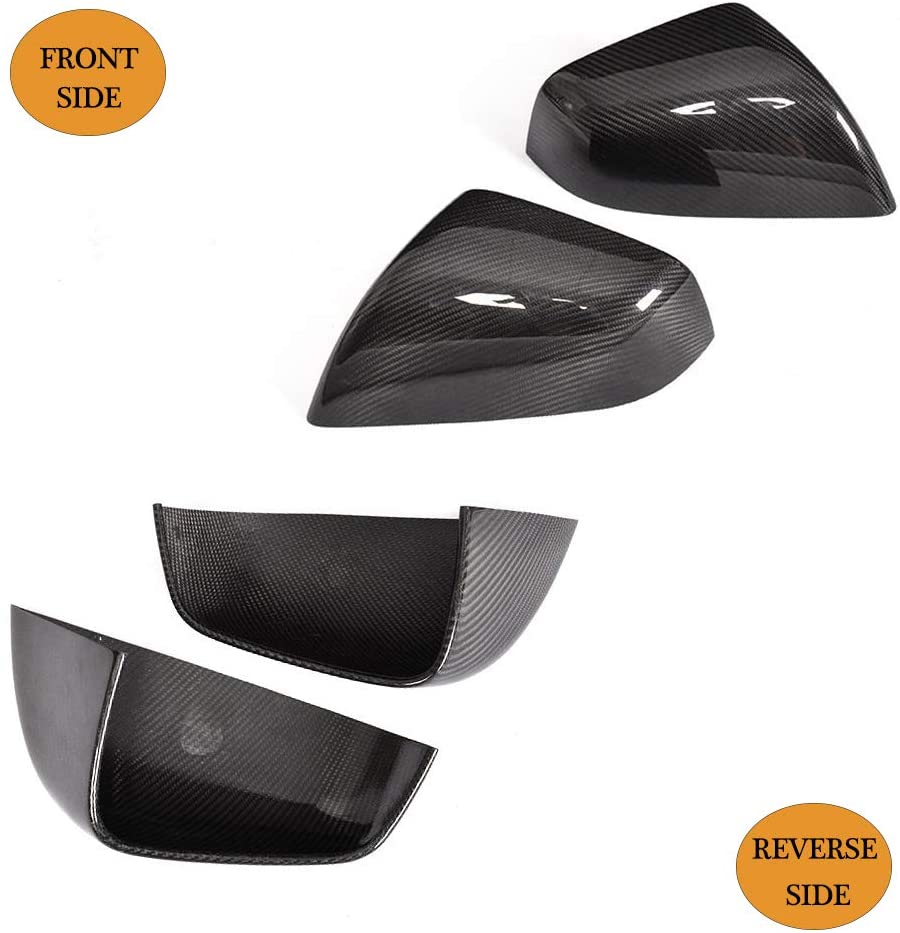 TESEVO Real Carbon Mirror Cover for Model X - Tesevo