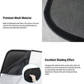 TESEVO Front Rear Glass Roof Sunshade for Model 3-TESEVO