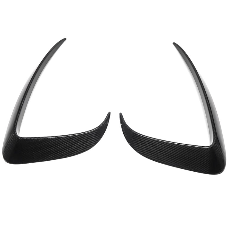 TESEVO Front Fog Light Trim Cover Eyebrow Spoiler for Tesla Model S - Tesevo