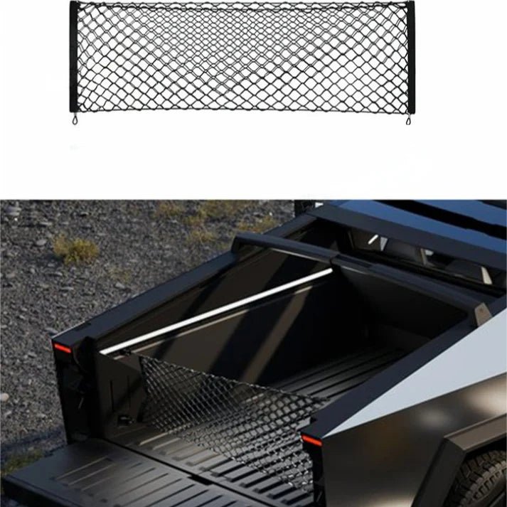 Rear Bucket Fixed Mesh Pocket for Cybertruck - Tesevo