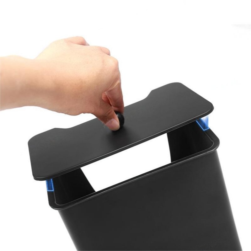 TESEVO Rear Magnetic Trash Can with Lid for Model 3 Highland - Tesevo