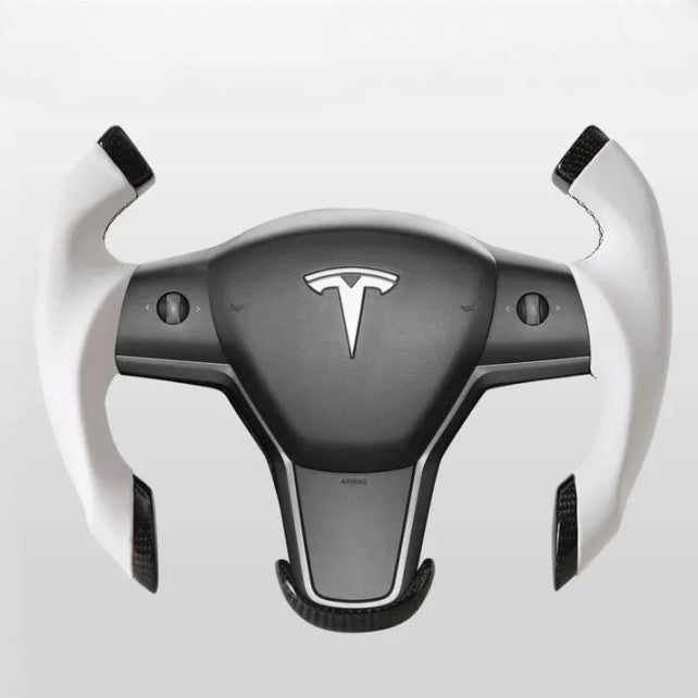 Tesevo Roadster Steering Wheel for Tesla Model 3/Y¡¾Airplane wheel¡¿ - Tesevo