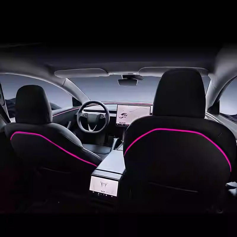 Seat Back Ambient Lighting for Tesla Model 3 Highland (2PCS) - Tesery Official Store