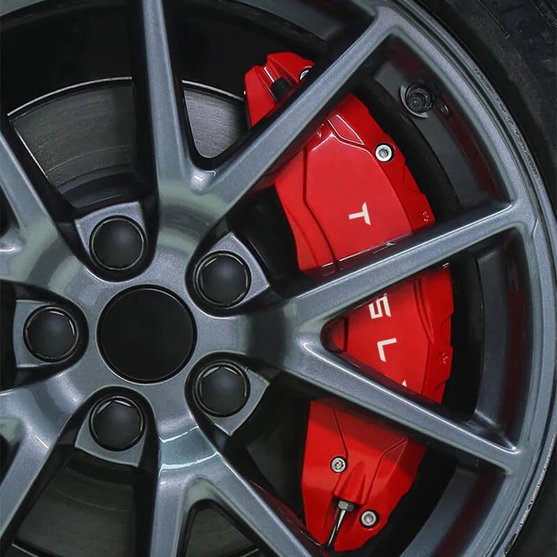 TESEVO Wheel Brake Caliper Covers for Tesla Model 3/Y-TESEVO