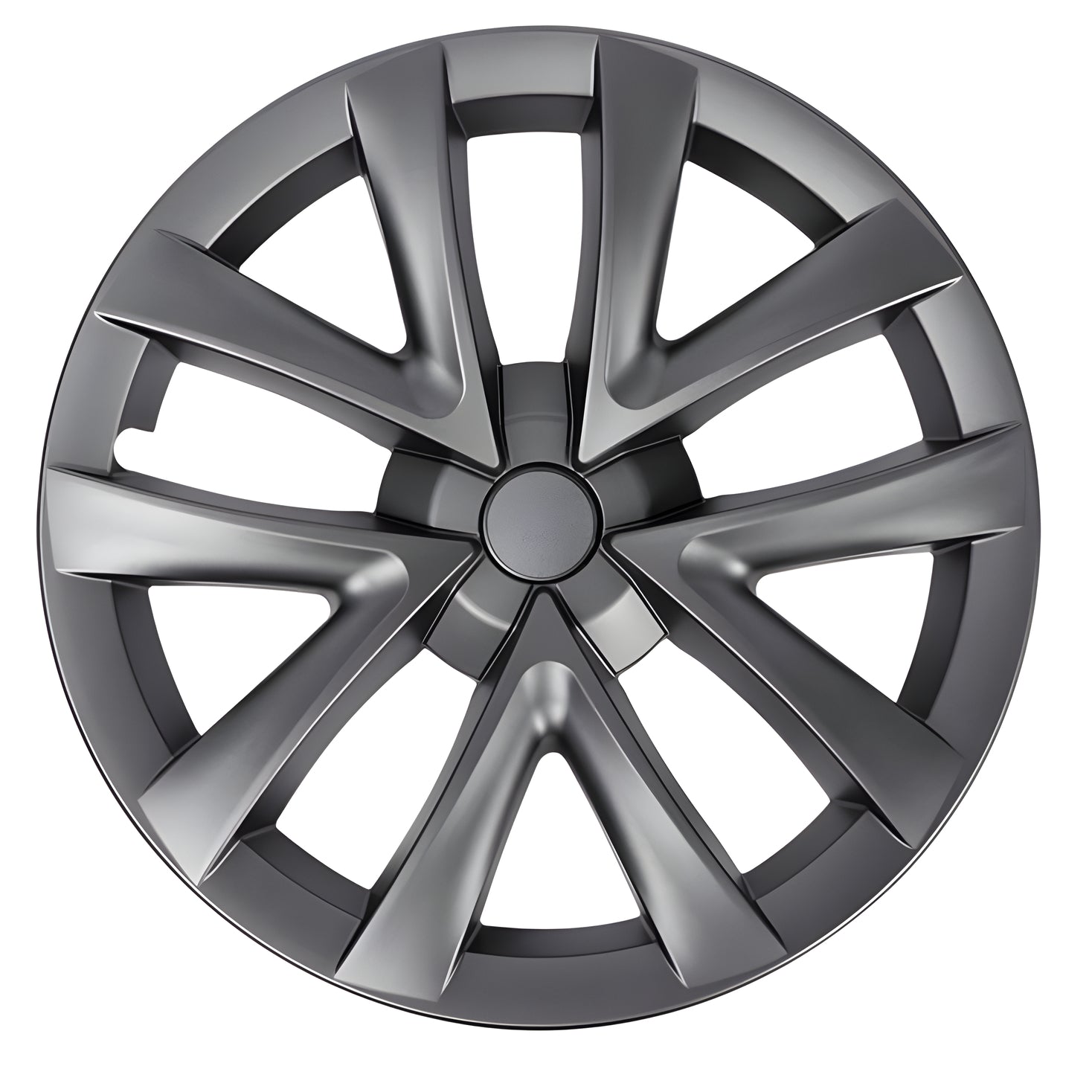 Tesevo 18'' Wheel Covers S Plaid Style for Model 3 - Tesevo