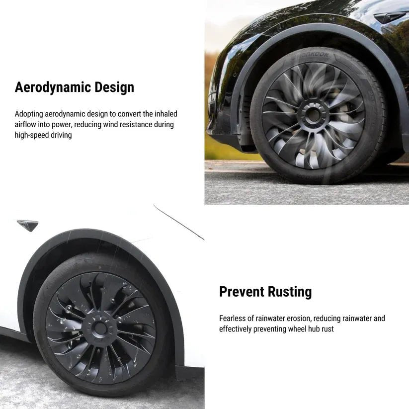 TESEVO 19" OEM Performance Wheel Covers for Model Y - Tesevo