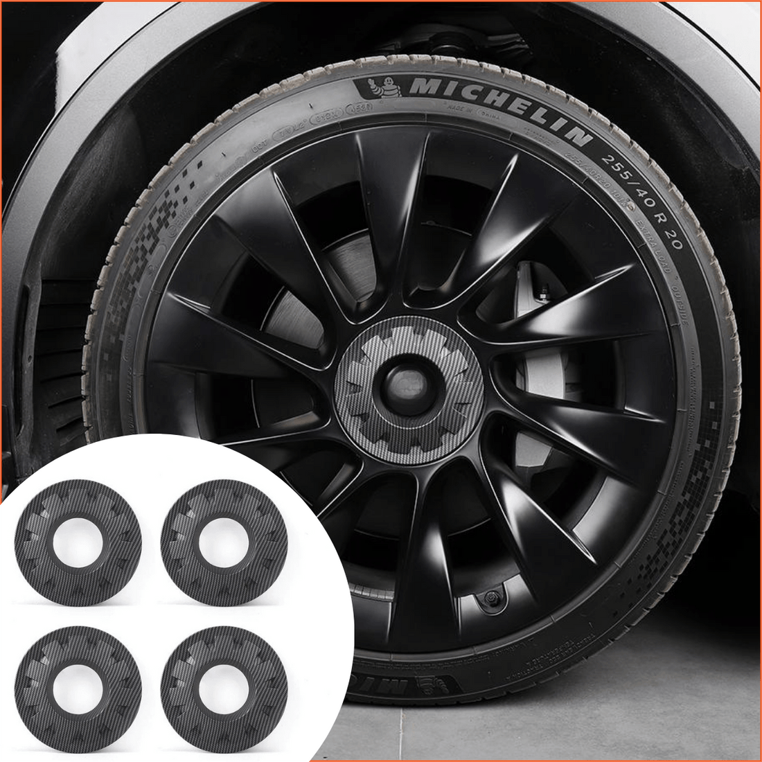 TESEVO 20 - Inch Wheel Hub Cover for Model Y - Tesevo