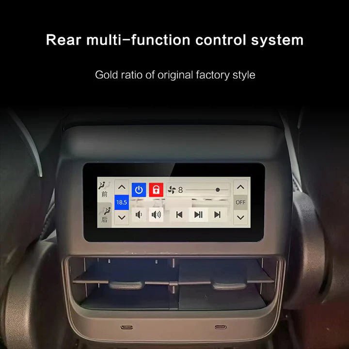 TESEVO 4.6 Rear Control Screen for Tesla Model 3/Y - Tesevo