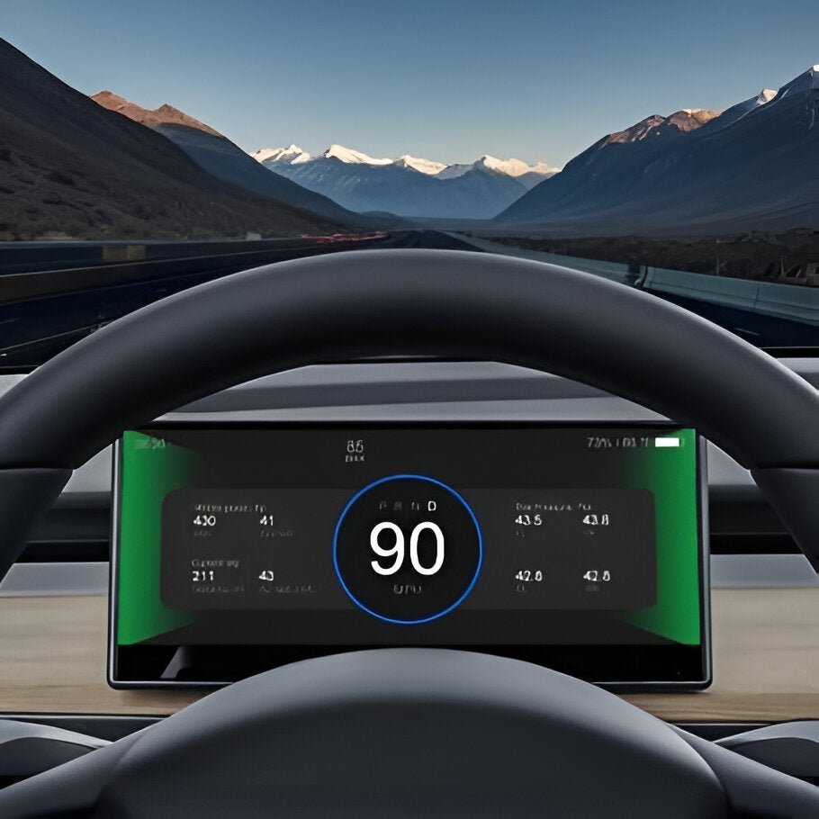 TESEVO 6.2'' Dashboard Screen Display for Model 3 Highland/Model Y - Tesevo