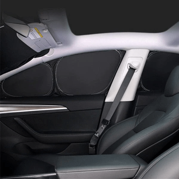 TESEVO 8Pcs Set Window Sunshade Covers for Model S - Tesevo