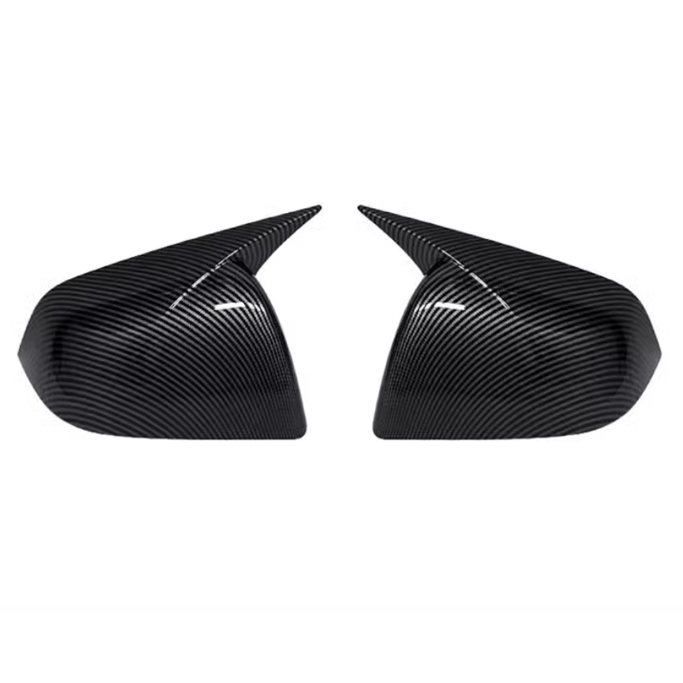 TESEVO ABS Horn Style Mirror Caps for Model Y - Tesevo