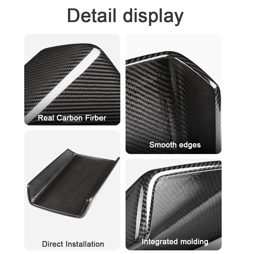 TESEVO Armrest Cover - Carbon Fiber Interior Mods for Model 3/Y - Tesevo