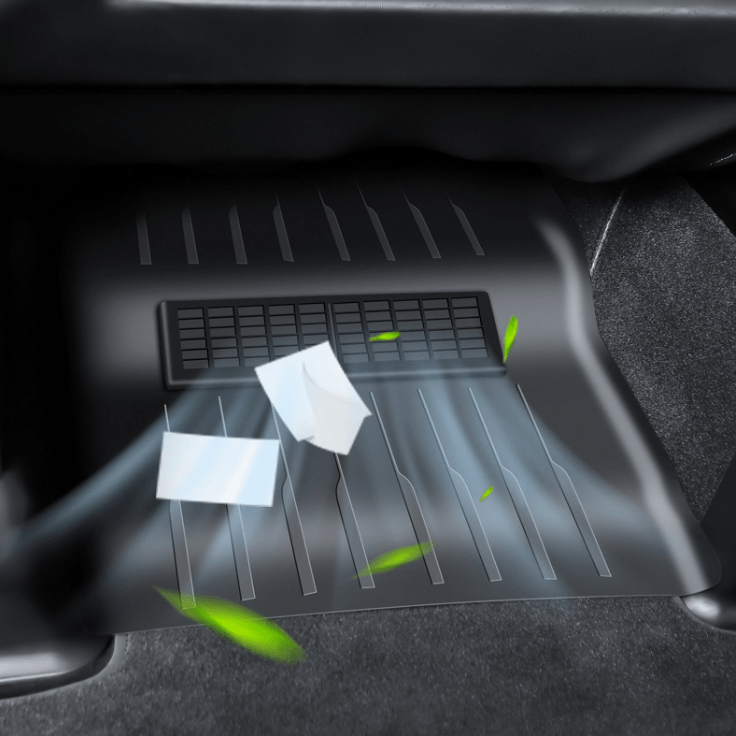 TESEVO Backseat Air Vent Protection Mat for Model Y - Tesevo