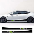 TESEVO Car Door Side Skirt Stripes Sill Sticker Body Decal for Model 3/Y/S/X - Tesevo