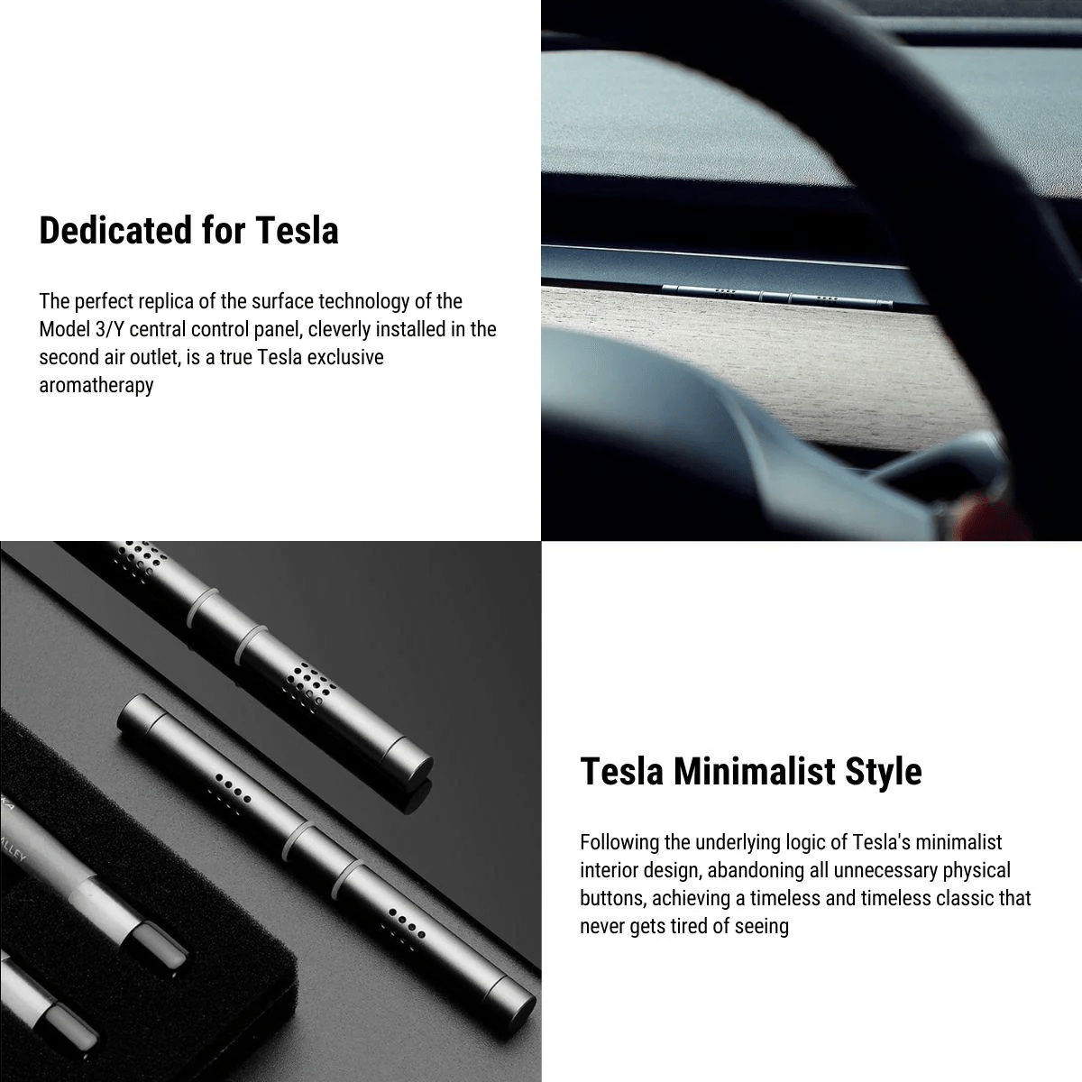 TESEVO Car Fragrance Stick for Tesla Model 3/Y - Tesevo