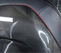 TESEVO Carbon Fiber Back Seat Cover for Model 3/Y - Tesevo