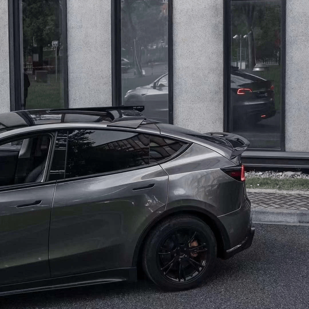 TESEVO Carbon Fiber Rear Spoiler for Model Y - Tesevo