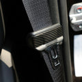 TESEVO Carbon Fiber Seat Belt Buckle Cover Trim for Model 3/Y - Tesevo