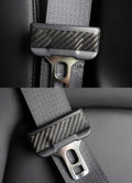 TESEVO Carbon Fiber Seat Belt Buckle Cover Trim for Model 3/Y - Tesevo