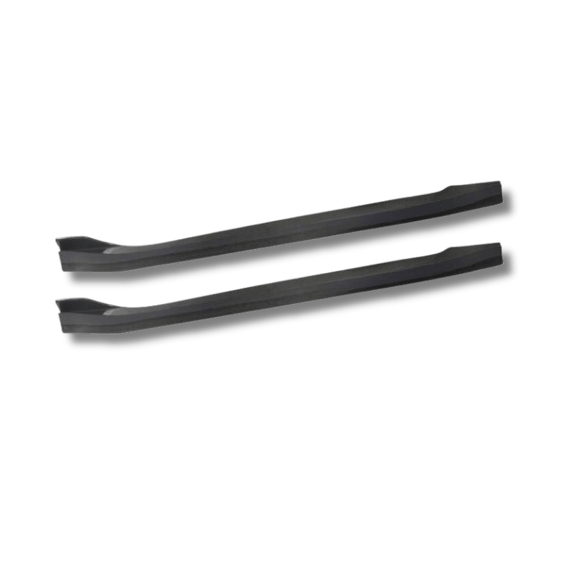 TESEVO Carbon Fiber V - Style Side Skirts for Model Y - Tesevo