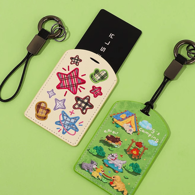 TESEVO Cartoon Key Card Holder for Model 3/Y - Tesevo