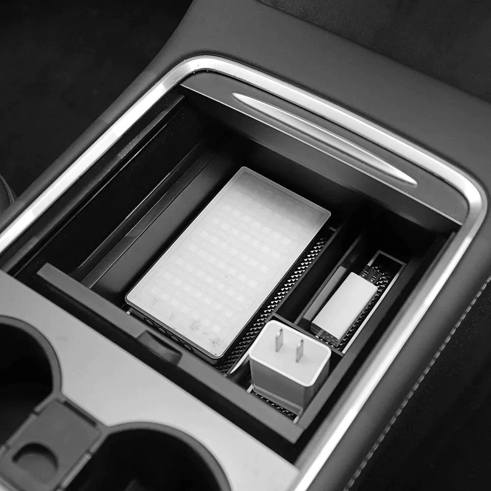 TESEVO Center Console Storage Box for Tesla Model 3/Y - Tesevo