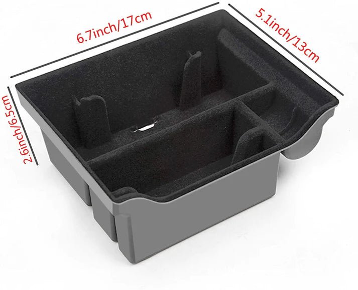 TESEVO Center Console Storage Box Organizer for Tesla Model 3/Y - Tesevo