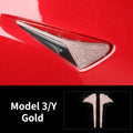 TESEVO Crystal side label decoration for Model 3/Y - Tesevo