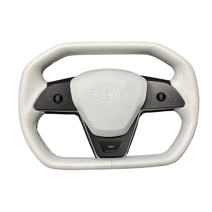 Tesevo Cyber Steering Wheel for Model 3 / Y【Cybertruck Style】 - Tesevo