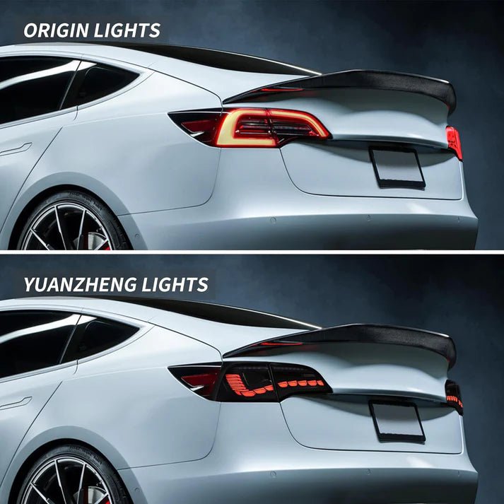 Tesevo Dragon Scale Tail Lights for Tesla Model 3/Y - Tesevo