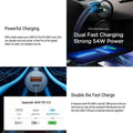 TESEVO Fast USB Car Charger Adapter for Tesla Model Y/3/S/X - Tesevo