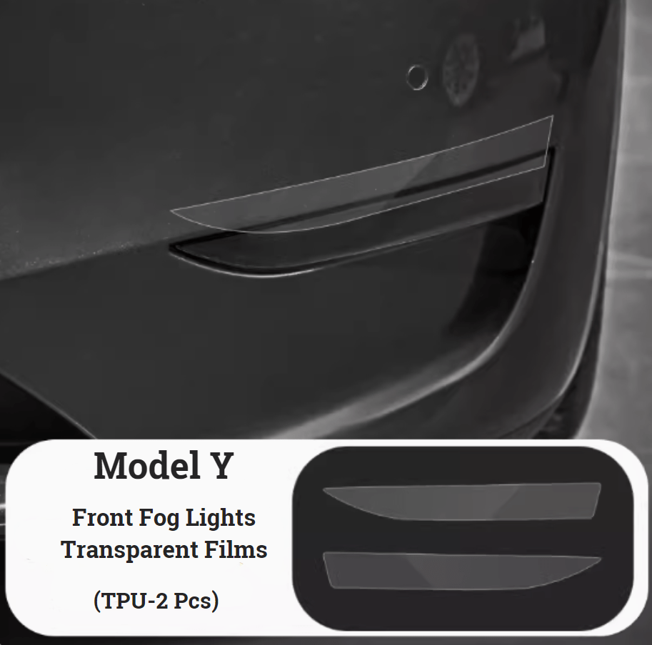 TESEVO Front Fog Lights Protective Film Kits for Tesla Model 3/Y - Tesevo