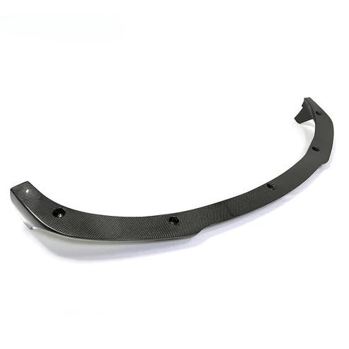 TESEVO Front Lip Spoiler V - Style - Real Carbon Fiber for Model 3 - Tesevo