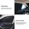 TESEVO Full 8pcs set Window Sunshades Curtains for Model Y 2020 - Present - Tesevo