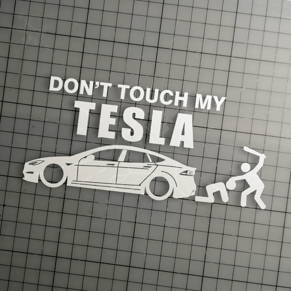 TESEVO Funny Stickers for Tesla Model 3/Y/X/S - Tesevo