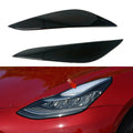 TESEVO Headlight eyelid trimming eyebrow stickers for Tesla Model 3 - Tesevo