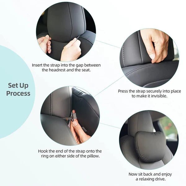 TESEVO Headrest Pillow for Tesla Model 3/Y - Tesevo