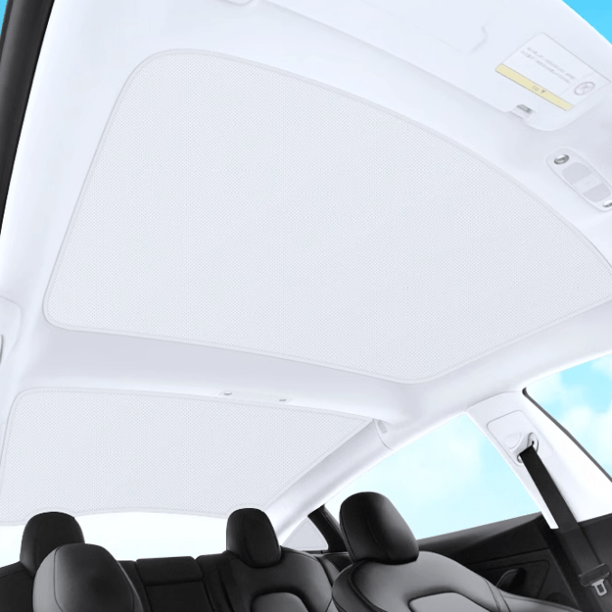 Tesevo Ice Crystal Nano Roof Sunshade for Model 3 - Tesevo