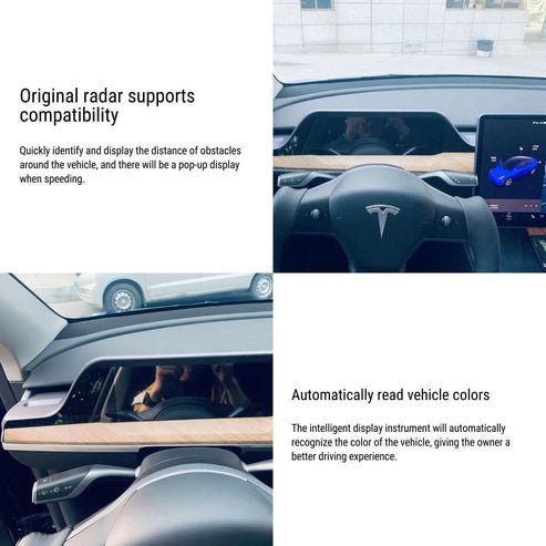 TESEVO Integrated Dashboard Display for Model 3/Y - Tesevo