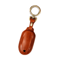 TESEVO Keychain Cover for Model 3 Handmade Leather - Tesevo