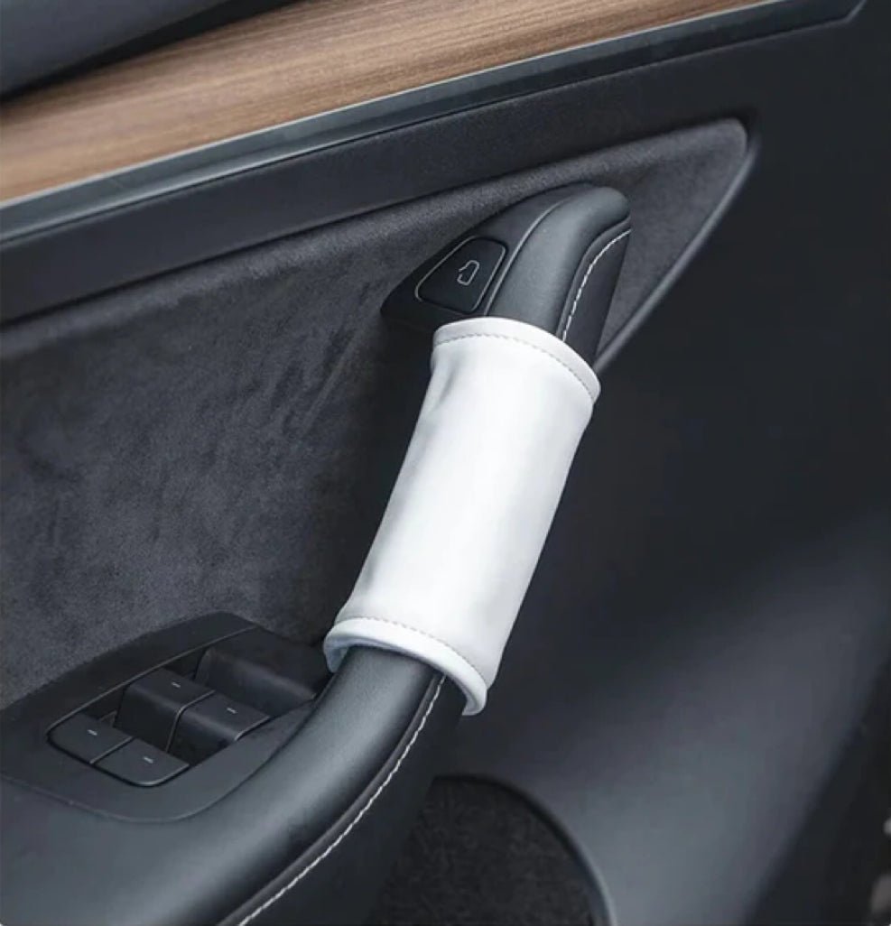 TESEVO Leather Inner Door handle Cover for Model 3/Y - Tesevo