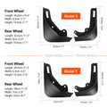 TESEVO Mud Flaps for Tesla Model 3/Y - Tesevo