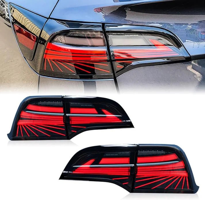 Tesevo Phantom Tail Lights For Tesla Model Y / Model 3（2PCS) - Tesevo