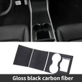 TESEVO Real Carbon Fiber Center Console Wrap Cover for Model 3/Y - Tesevo