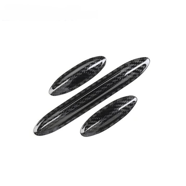 TESEVO Real Carbon Fiber Central Control Panel Stickers for Model 3/Y - Tesevo