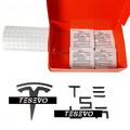 TESEVO Real Carbon Fiber Logo Cover for Model 3 / Y - Tesevo