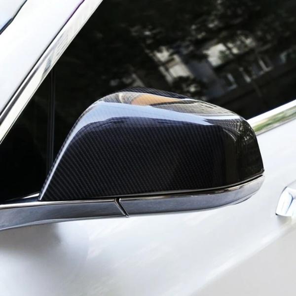 TESEVO Real Carbon Fiber Mirror Caps for Tesla Model S - Tesevo