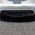 TESEVO Real Carbon Fiber Rear Diffuser Trunk Lip for Model Y - Tesevo