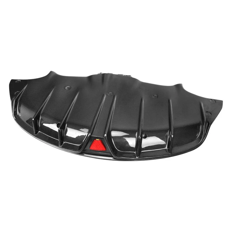 TESEVO Real Carbon Fiber Rear Diffuser with Lights for Model 3 - Tesevo